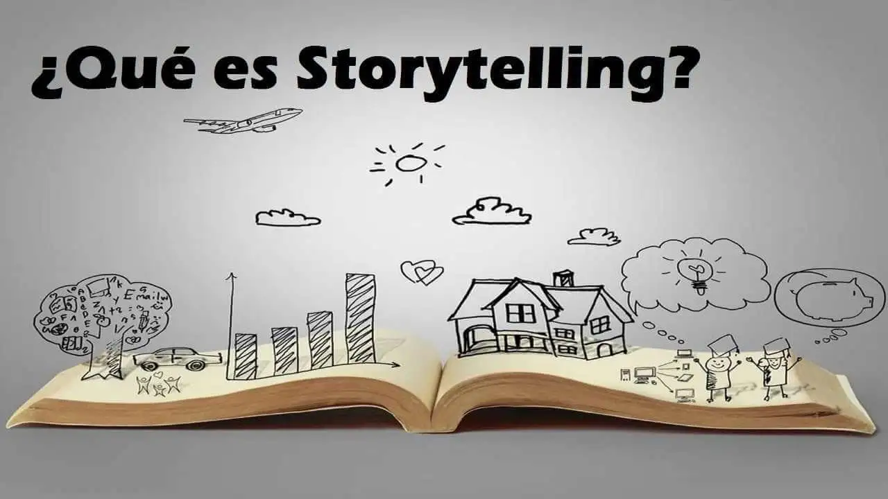 foto y grafico sobre el storytelling
