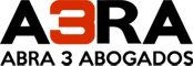 logo de un cliente, abra3 abogados, de aitor teneria - consultor en marketing